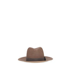 Brown Straw Fedora