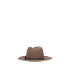 Brown Straw Fedora