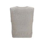Beige Cotton Sweatshirt