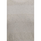 Beige Cotton Sweatshirt