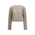 Beige Linen Sweatshirt
