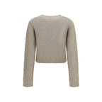 Beige Linen Sweatshirt