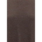Brown Nylon T-Shirt