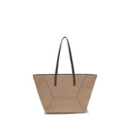 Beige Cotton Handbag