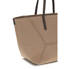 Beige Cotton Handbag