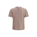 Orange Linen T-Shirt