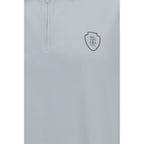 White Polyamide Polo Shirt