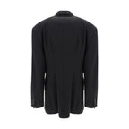 Black Wool Oves Aries Blazer
