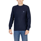 Blue Cotton Sweatshirt