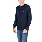 Blue Cotton Sweatshirt