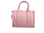 Marc Jacobs The Shiny Crinkle Micro Tote Bubblegum Leather Crossbody