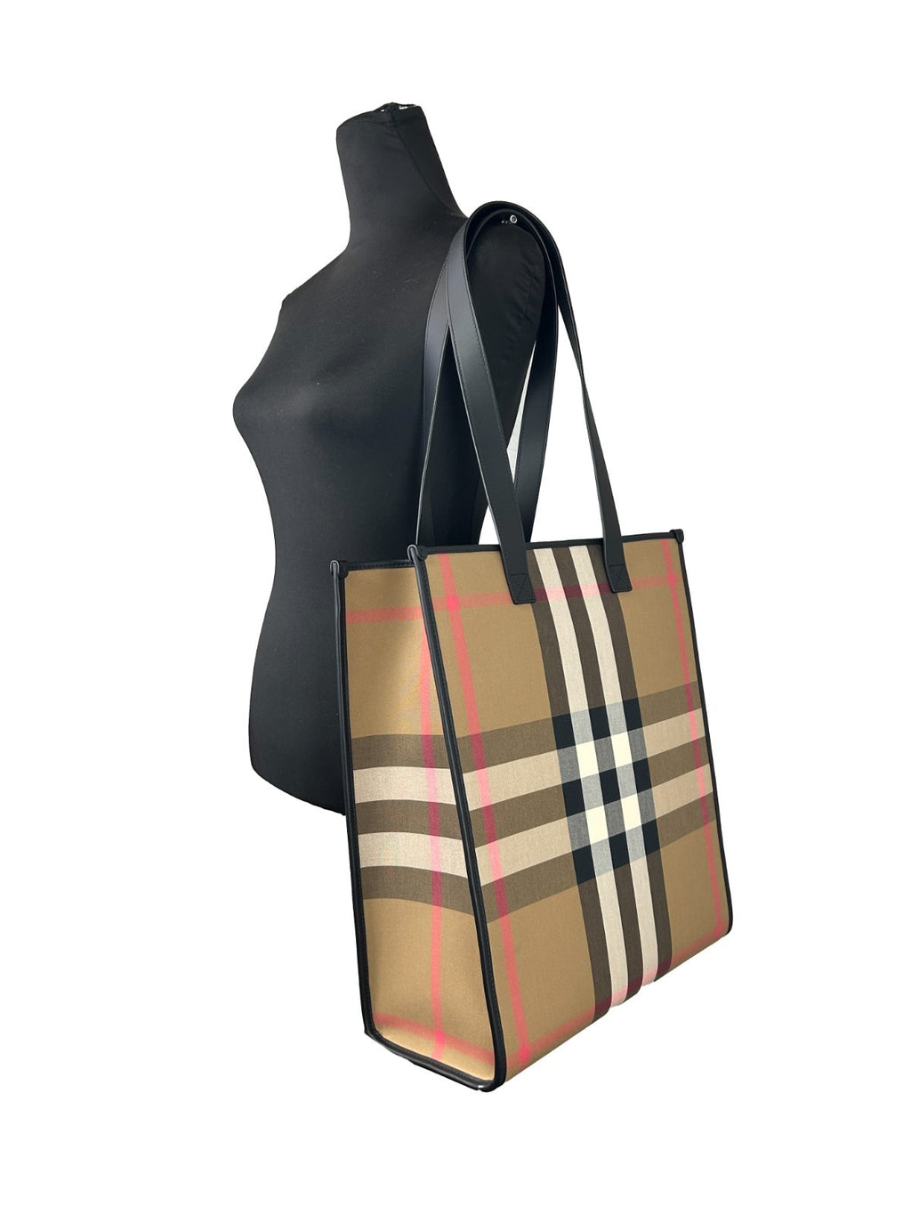 Burberry Medium NS Book Tote Bag Purse