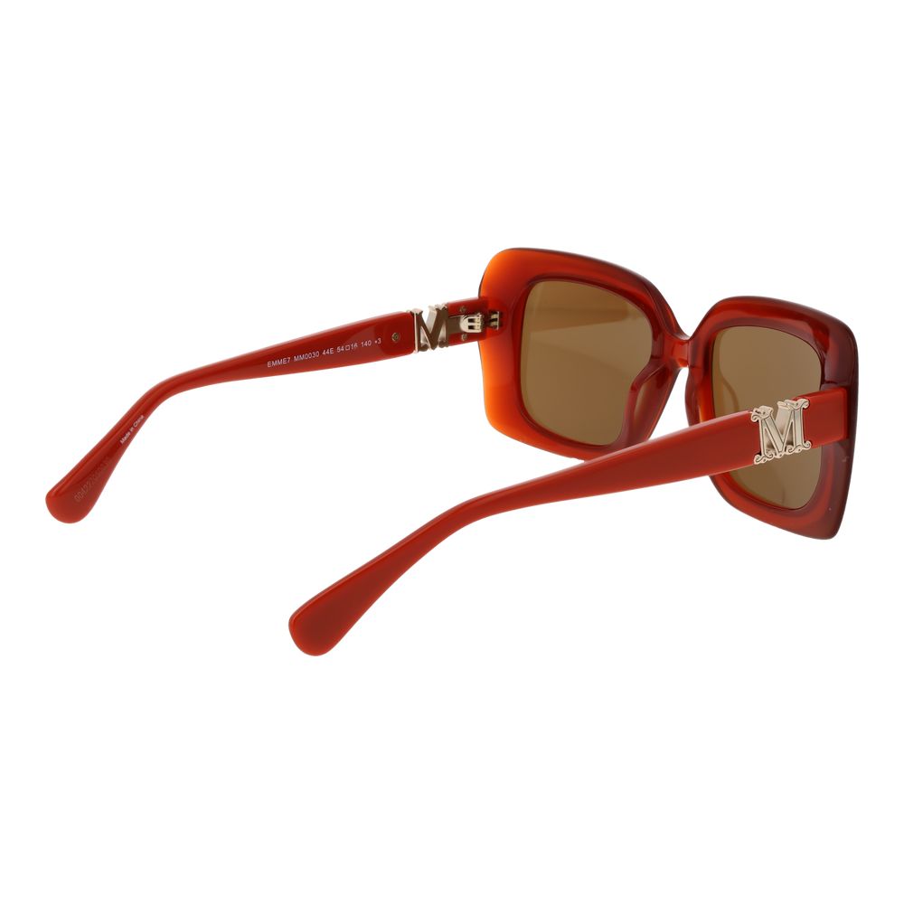 Orange Acetate Sunglasses