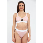 Multicolor Cotton Bra