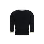 Black Cotton Cardigan