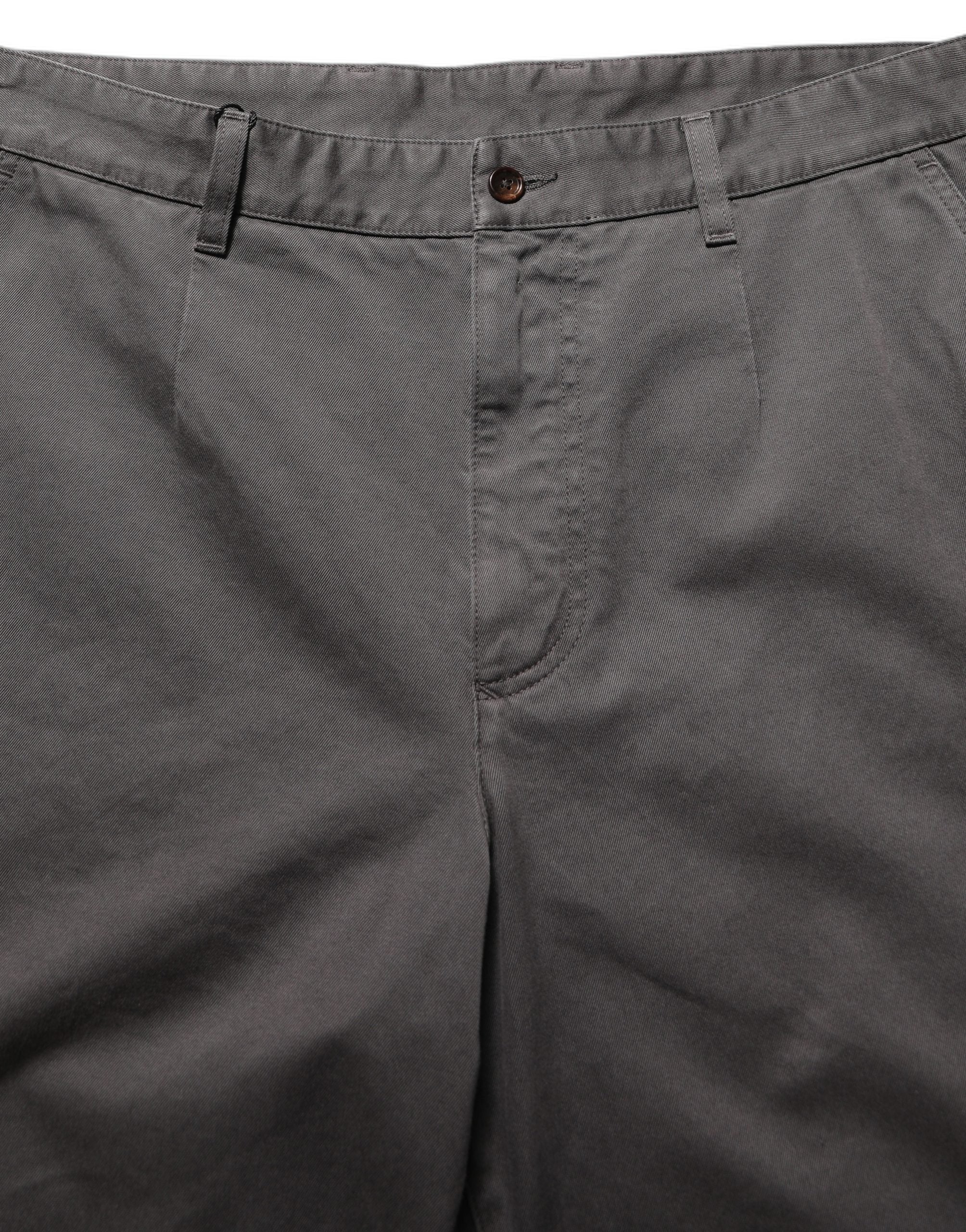 Dark Gray MidWaist Straight Men Trouser Pants