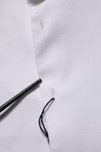 White Cotton MARTINI Sleeveless Men Dress Shirt