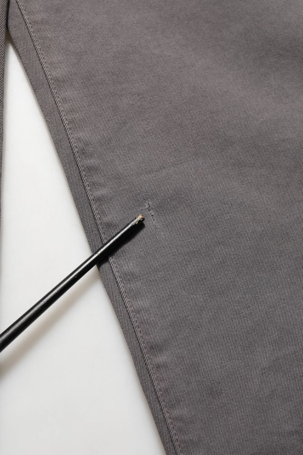 Dark Gray MidWaist Straight Men Trouser Pants
