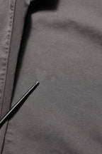 Dark Gray MidWaist Straight Men Trouser Pants