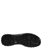 Black PVC Pull On Rain Boots Men Shoes