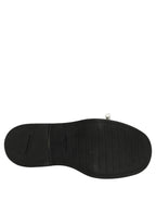 Brown Leather Slip On Flat Sandals Men Shoes