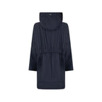 Blue Elastane Coat