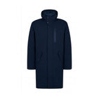 Blue Polyester Coat