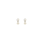 Gold Metal Earrings