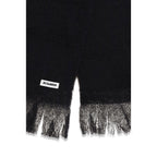 Black Wool Oves Aries Scarf