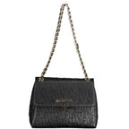 Black Polyurethane Women's Bag