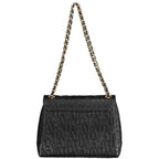 Black Polyurethane Women's Bag