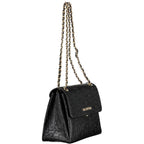 Black Polyurethane Women's Bag