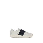 Blue Calf Leather Bos Taurus Low Top Sneakers