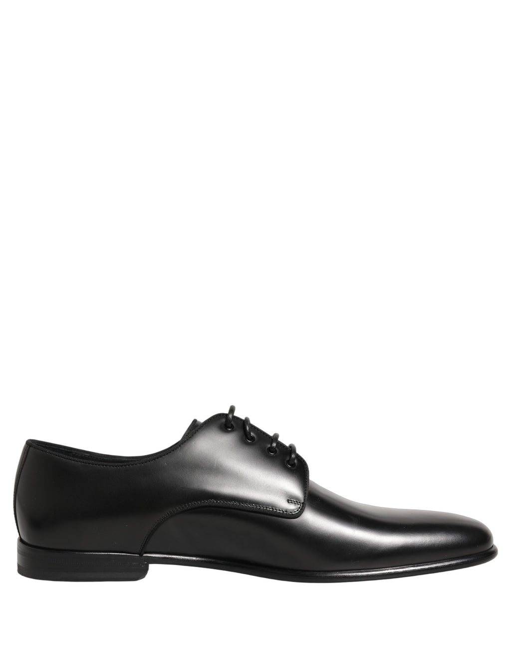 Black Leather Men Derby Dress Formal Shoes