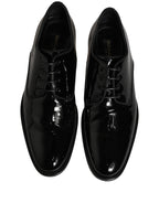 Black Leather Men Derby Dress Men Formal Shoes