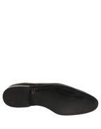 Black Leather Men Derby Dress Formal Shoes
