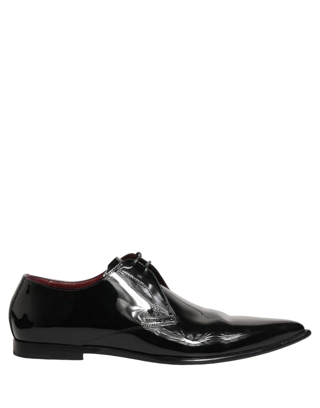 Black Leather Men Derby Dress Formal Shoes