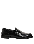 Black Leather Formal Men Dress Loafers Shoes