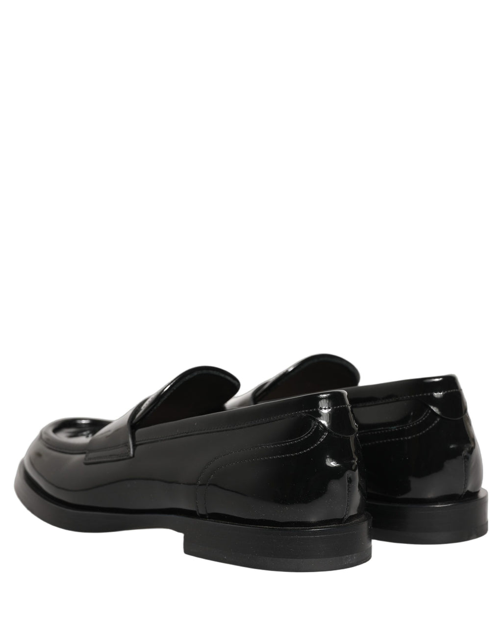 Black Leather Formal Men Dress Loafers Shoes