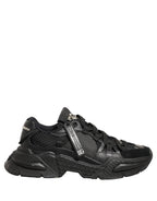 Black Airmaster Low Top Sneakers Shoes