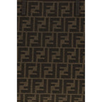 Brown Fabric Shoulder Bag
