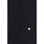 Black Wool Oves Aries Sleeveles Sweater