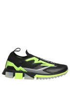 Black Green Sorrento Low Top Sneakers Shoes