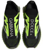 Black Green Sorrento Low Top Sneakers Shoes