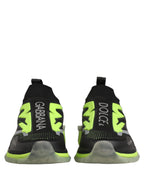 Black Green Sorrento Low Top Sneakers Shoes