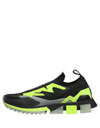 Black Green Sorrento Low Top Sneakers Shoes