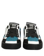 Multicolor Leather MIAMI Low Top Men Sneakers Shoes