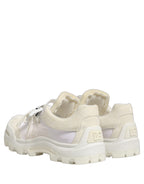 White Airmaster Panelled Low Top Men Sneakers Shoes