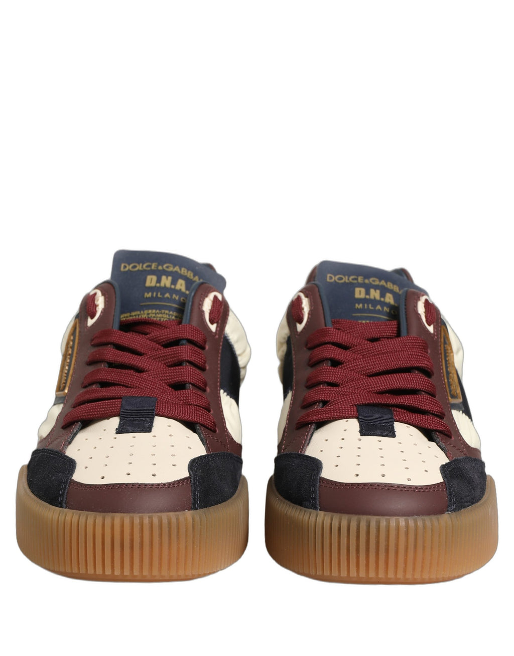 Multicolor Leather MIAMI Low Top Men Sneakers Shoes