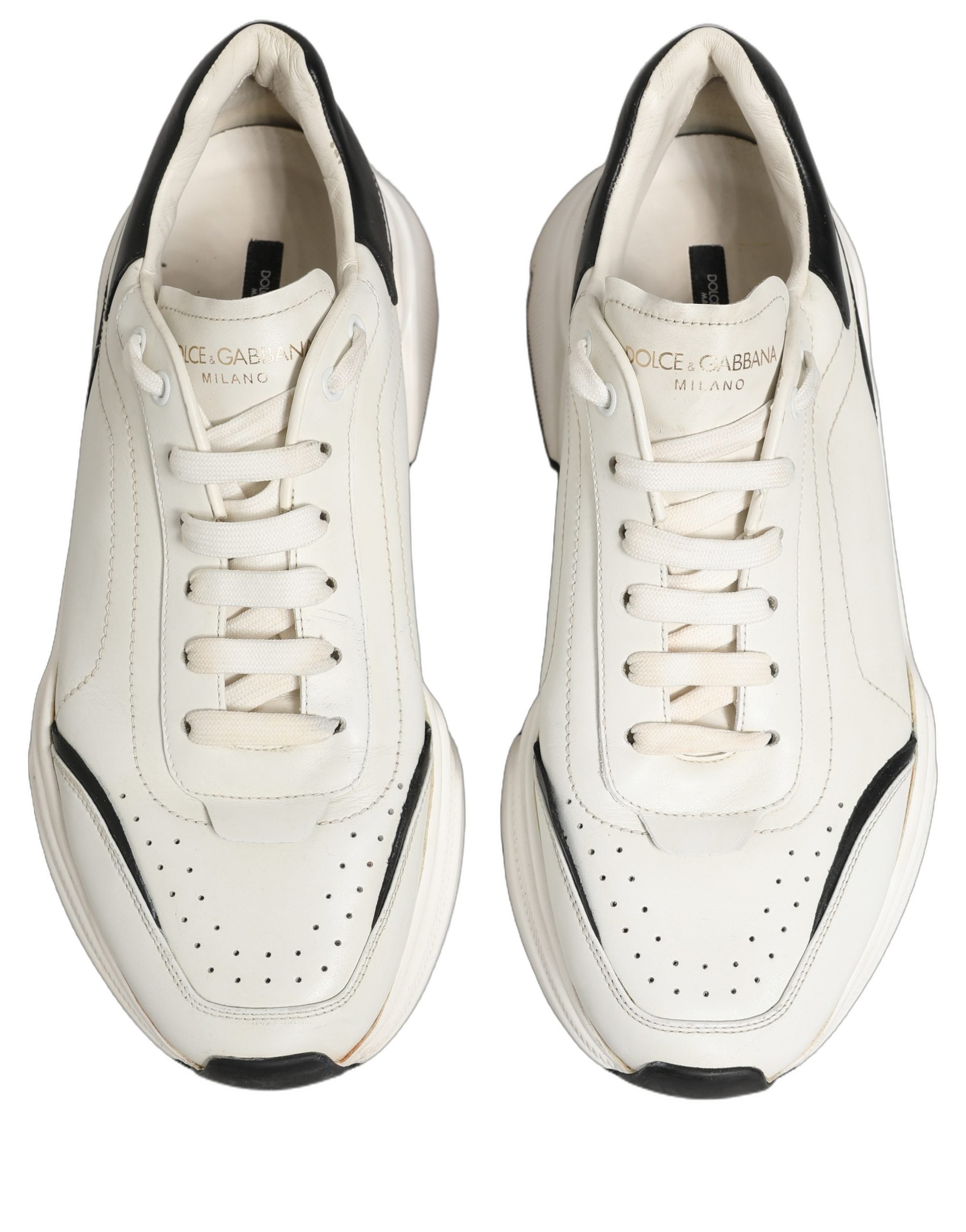 White Black Daymaster Low Top Sneakers Shoes